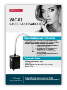 Rauchgasabsaugung Vac 01 Lutronic